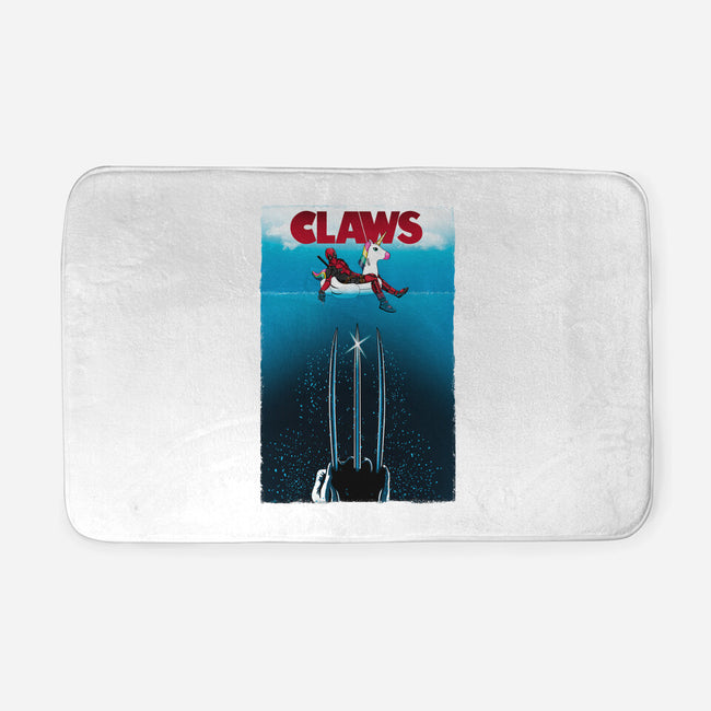 CLAWS-None-Memory Foam-Bath Mat-Fran