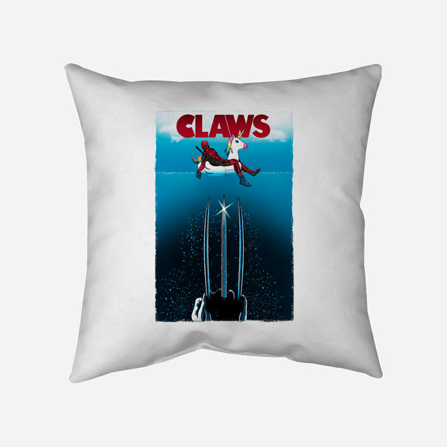 CLAWS-None-Removable Cover-Throw Pillow-Fran
