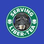 Serving Democracy-Mens-Long Sleeved-Tee-rocketman_art