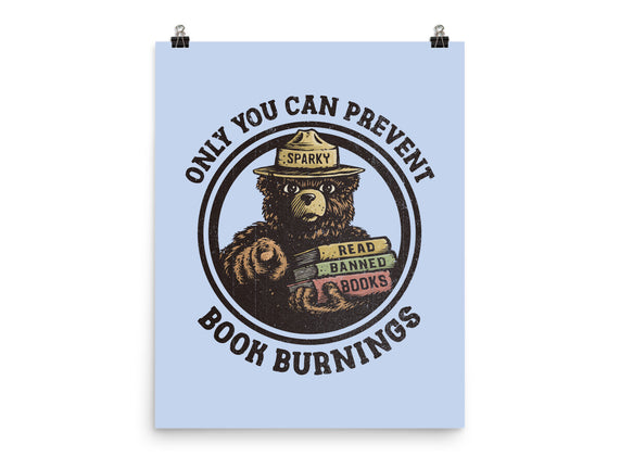 Only You Can Prevent Book Burnings