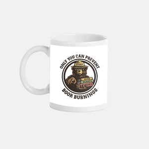 Only You Can Prevent Book Burnings-None-Mug-Drinkware-kg07