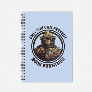 Only You Can Prevent Book Burnings-None-Dot Grid-Notebook-kg07