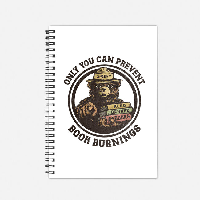 Only You Can Prevent Book Burnings-None-Dot Grid-Notebook-kg07