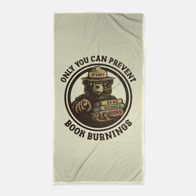 Only You Can Prevent Book Burnings-None-Beach-Towel-kg07