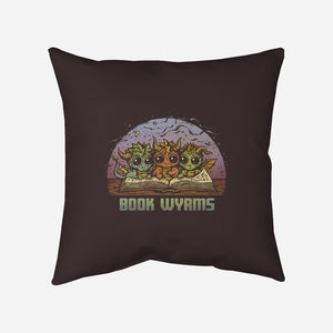 Book Wyrms-None-Removable Cover w Insert-Throw Pillow-kg07