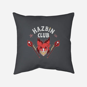 Hazbin Club-None-Removable Cover-Throw Pillow-paulagarcia