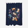 Naughty Cats-None-Polyester-Shower Curtain-Geekydog