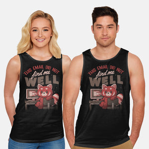This Email Did Not Find Me Well-Unisex-Basic-Tank-eduely