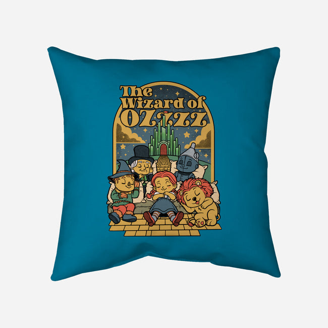The Wizard Of Sleep-None-Removable Cover-Throw Pillow-Studio Mootant