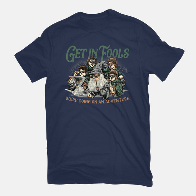 Get In Fools-Mens-Basic-Tee-momma_gorilla