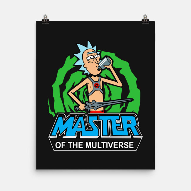 Master Of The Multiverse-None-Matte-Poster-Planet of Tees