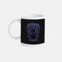 Violet Crow Emblem-None-Mug-Drinkware-Astrobot Invention