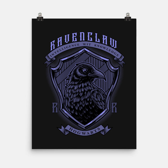 Violet Crow Emblem-None-Matte-Poster-Astrobot Invention