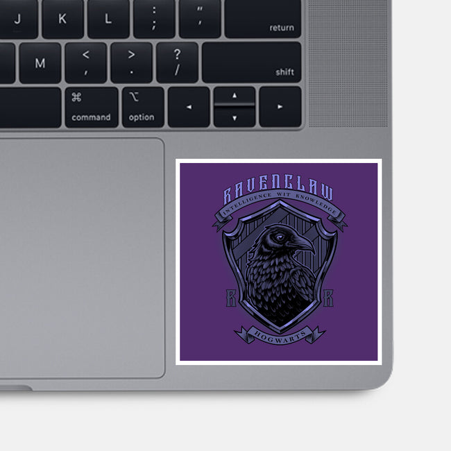 Violet Crow Emblem-None-Glossy-Sticker-Astrobot Invention