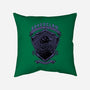 Violet Crow Emblem-None-Removable Cover-Throw Pillow-Astrobot Invention