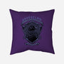 Violet Crow Emblem-None-Removable Cover-Throw Pillow-Astrobot Invention