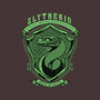 Green Snake Emblem-Womens-Basic-Tee-Astrobot Invention