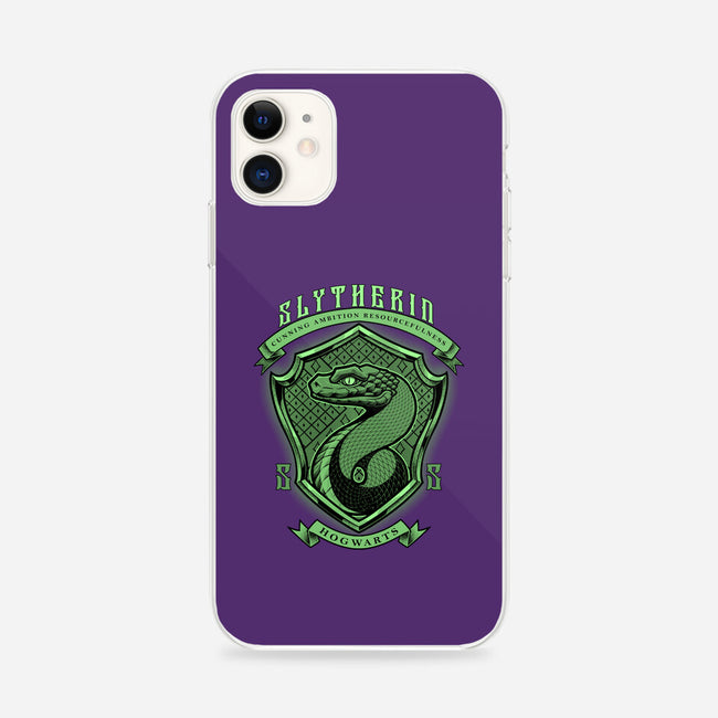 Green Snake Emblem-iPhone-Snap-Phone Case-Astrobot Invention