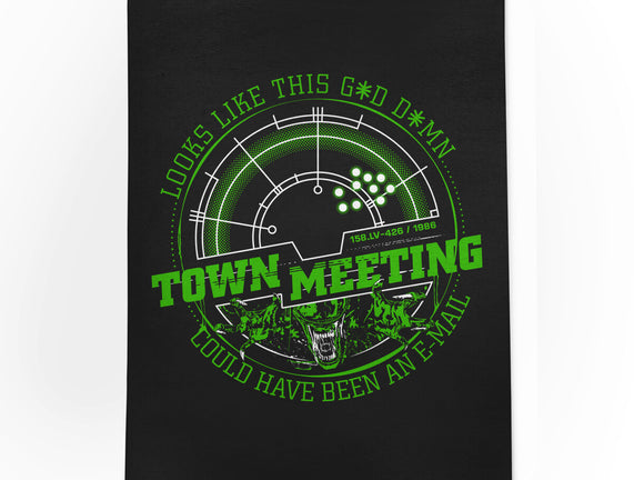 Aliens Town Meeting