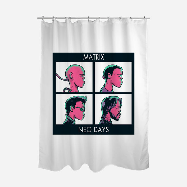 Neo Days-None-Polyester-Shower Curtain-Gleydson Barboza