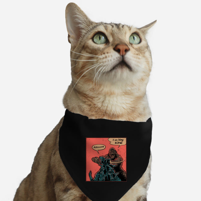 King Of Skull Island-Cat-Adjustable-Pet Collar-Gleydson Barboza