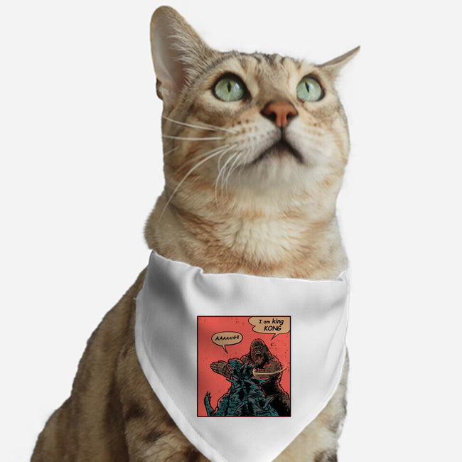 King Of Skull Island-Cat-Adjustable-Pet Collar-Gleydson Barboza
