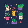 Happy Plants Kawaii-None-Glossy-Sticker-tobefonseca