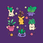 Happy Plants Kawaii-None-Glossy-Sticker-tobefonseca
