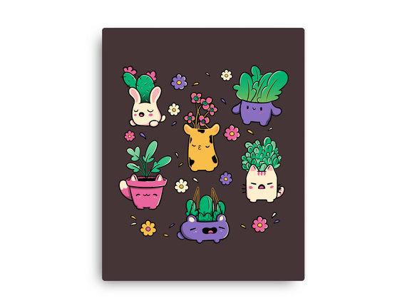 Happy Plants Kawaii