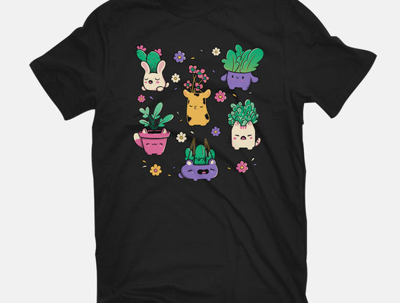 Happy Plants Kawaii