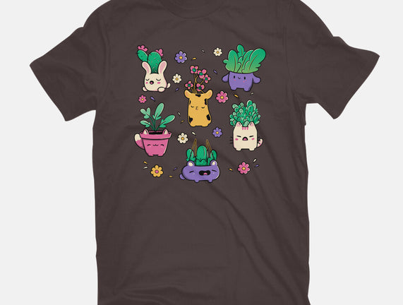 Happy Plants Kawaii