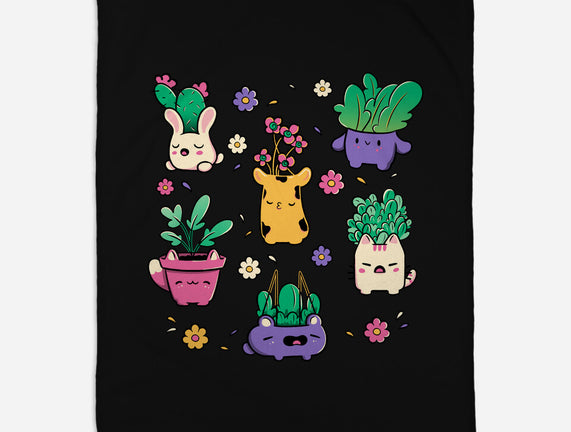 Happy Plants Kawaii