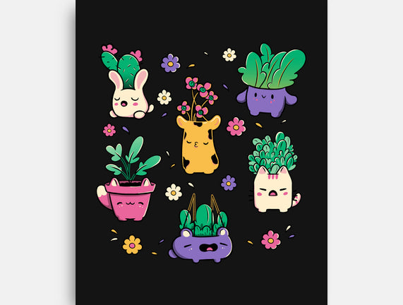 Happy Plants Kawaii