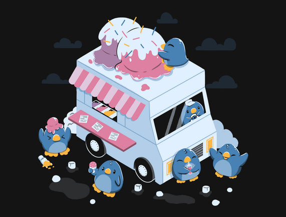 Frozen Truck Kawaii Penguins