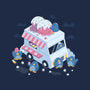 Frozen Truck Kawaii Penguins-Unisex-Basic-Tank-tobefonseca