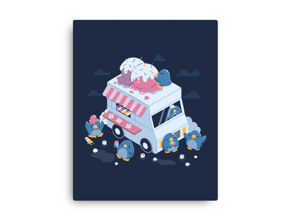 Frozen Truck Kawaii Penguins