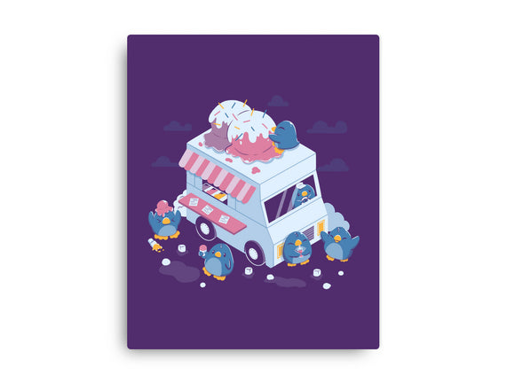 Frozen Truck Kawaii Penguins