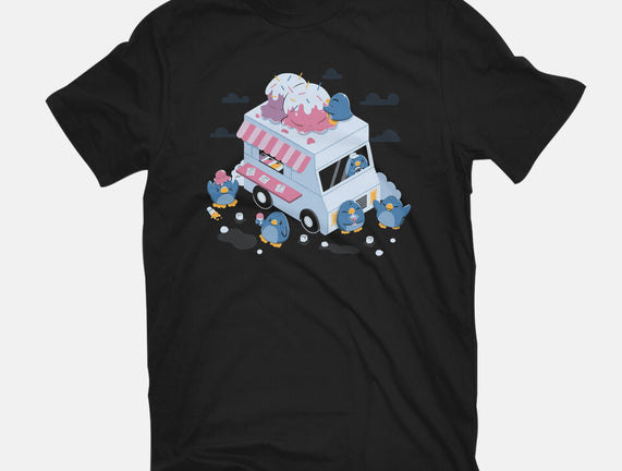 Frozen Truck Kawaii Penguins