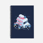 Frozen Truck Kawaii Penguins-None-Dot Grid-Notebook-tobefonseca