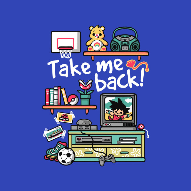 Take Me Back To My Childhood Days-None-Removable Cover w Insert-Throw Pillow-NemiMakeit