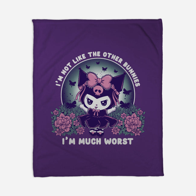 Worst Bunny-None-Fleece-Blanket-rmatix