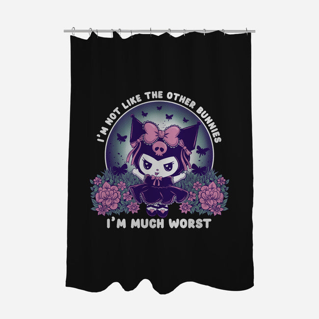 Worst Bunny-None-Polyester-Shower Curtain-rmatix