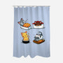 KittenSushi-None-Polyester-Shower Curtain-Vallina84