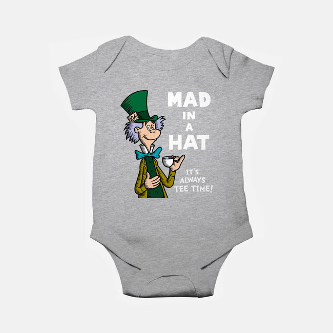 Mad In A Hat-Baby-Basic-Onesie-Raffiti