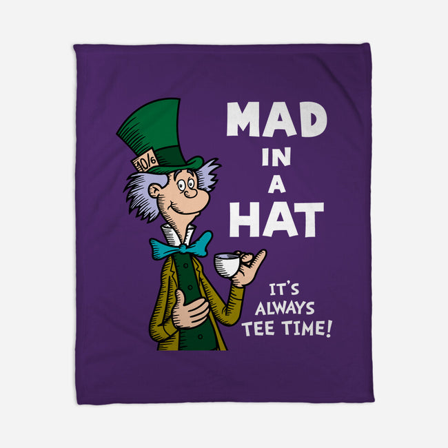 Mad In A Hat-None-Fleece-Blanket-Raffiti