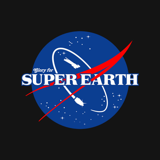 Glory For Super Earth-Baby-Basic-Onesie-rocketman_art