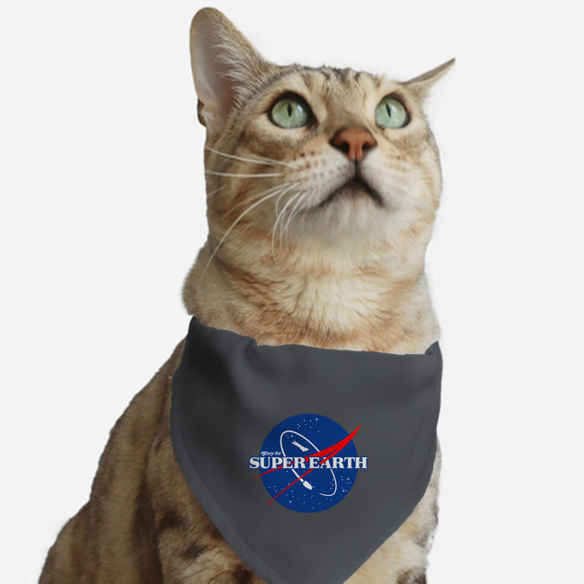 Glory For Super Earth-Cat-Adjustable-Pet Collar-rocketman_art