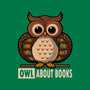 OWL About Books-None-Polyester-Shower Curtain-erion_designs