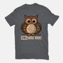 OWL About Books-Womens-Basic-Tee-erion_designs