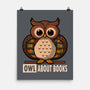 OWL About Books-None-Matte-Poster-erion_designs